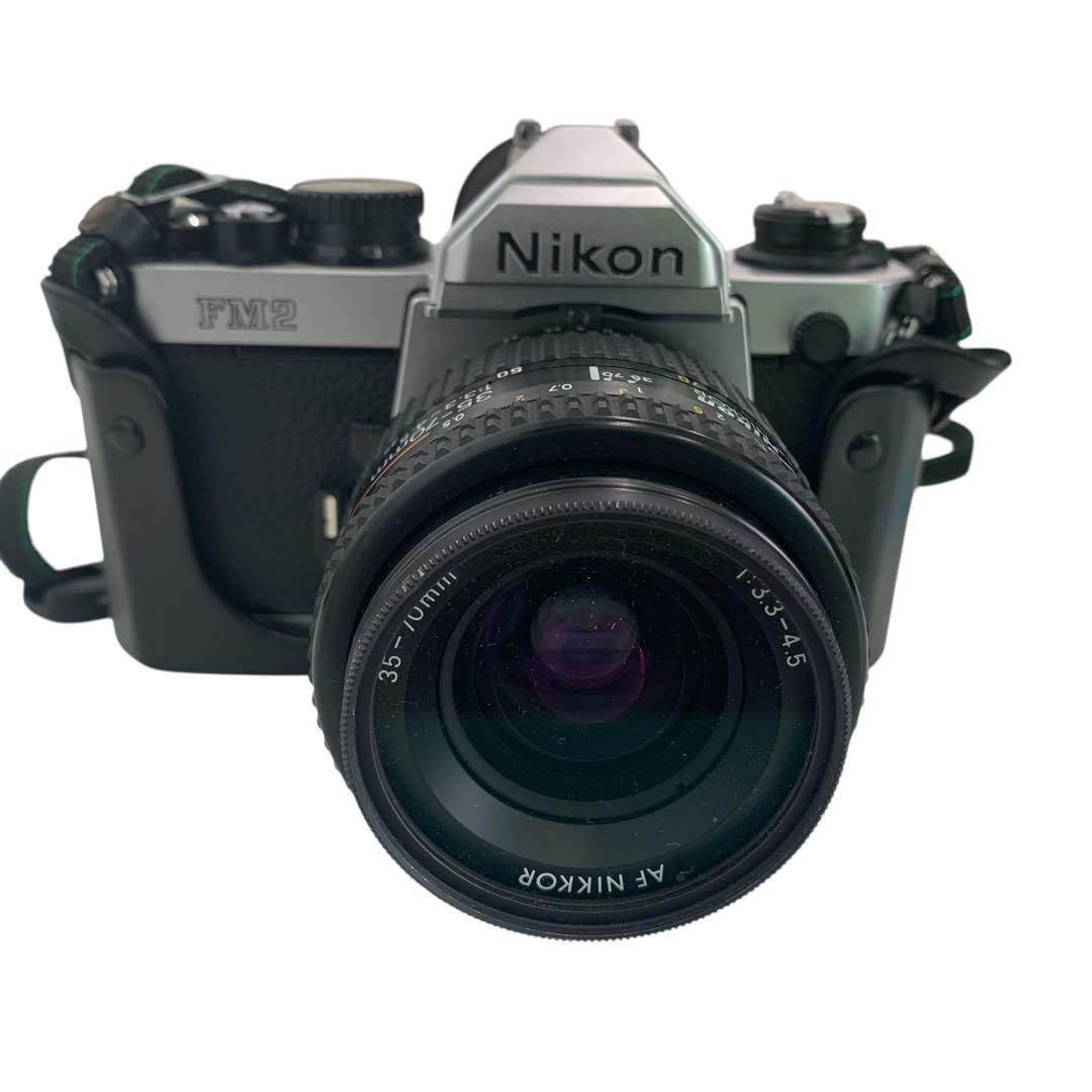 M13767 Nikon FT2 FM2 フィルムカメラ Nikkorレンズ付き
