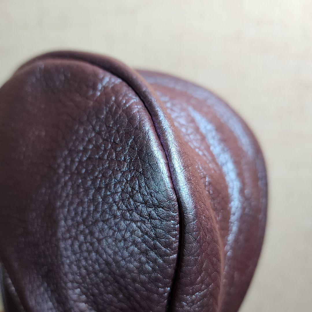 【美品】HEALTHY BACK BAG レザー バッグレット メタリック