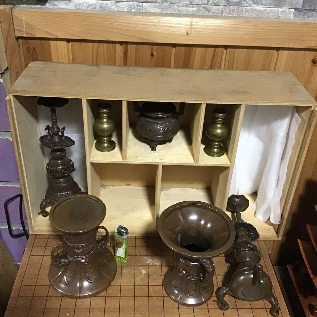 五具足（銅)