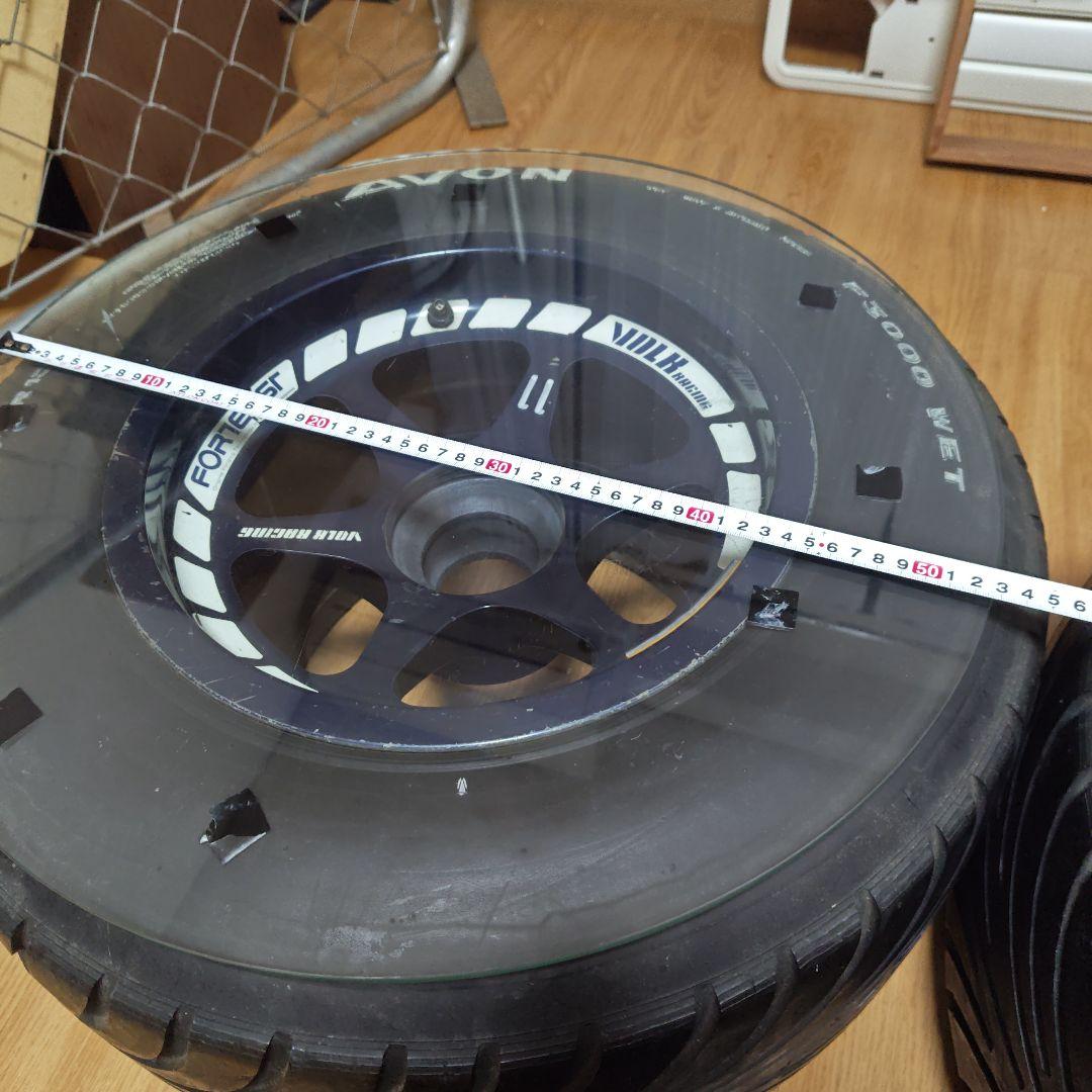 タイヤ付きホイール　サイドテーブル