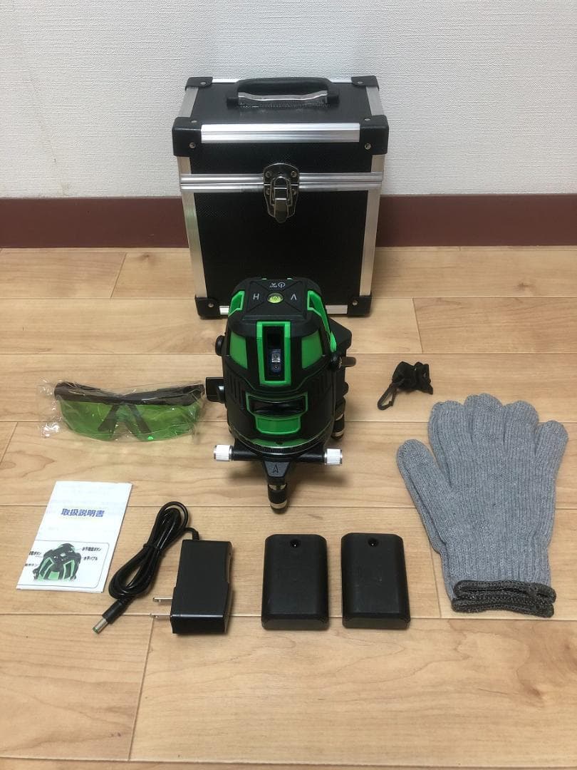 5ライン6点　グリーンレーザー墨出し器測定器水平器墨出し機水準器墨出器/高精度