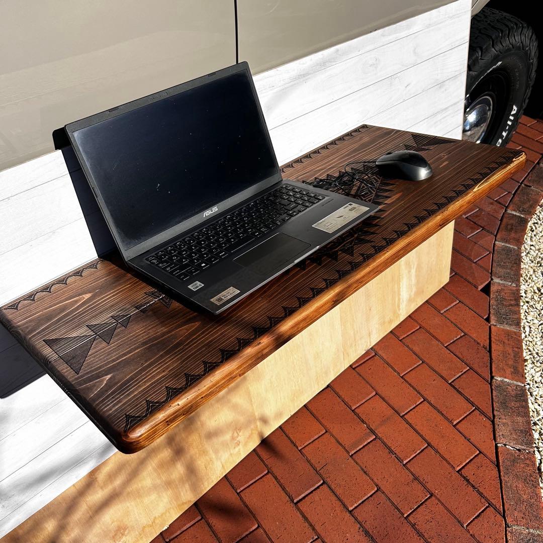 パソコンデスク　作業デスク　簡易デスク　折り畳みテーブル　オルテガテーブル