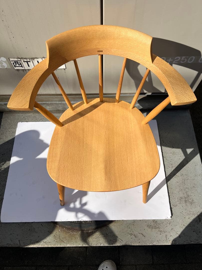 【美品】柏木工 KASHIWA クラウンチェア SC3A ダイニングチェア b