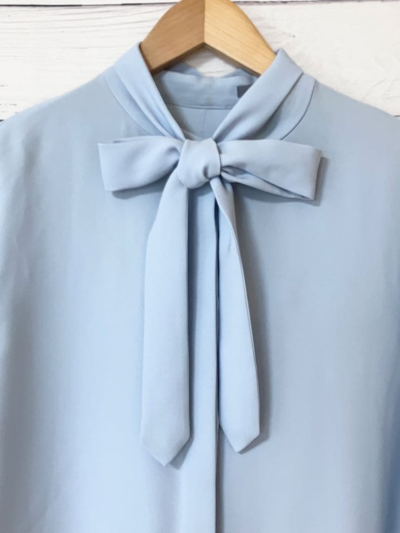 theory luxe 2Way ボウタイブラウス　Marvine Jens