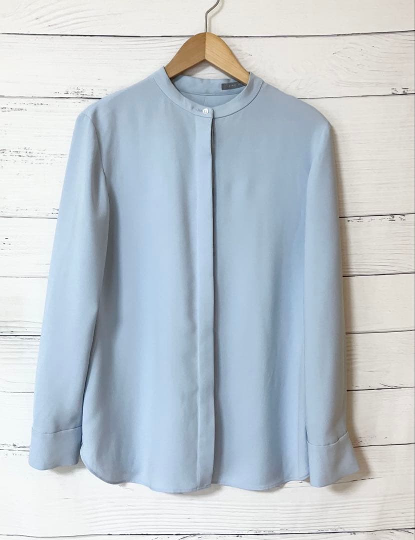 theory luxe 2Way ボウタイブラウス　Marvine Jens