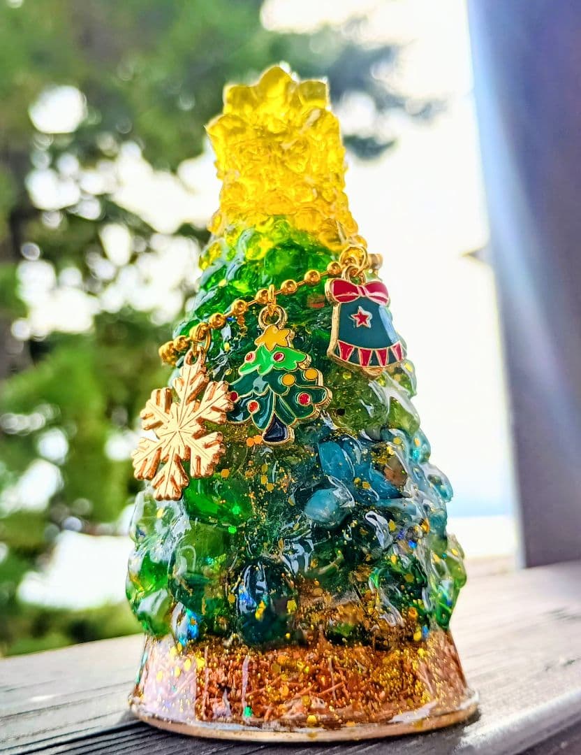 GREEN✧Xmasツリーのオルゴナイト♥容音さま♥専用です