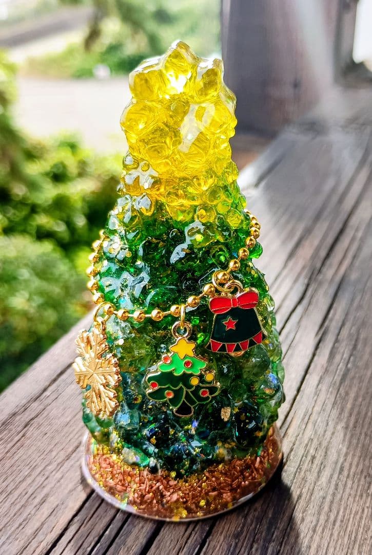 GREEN✧Xmasツリーのオルゴナイト♥容音さま♥専用です