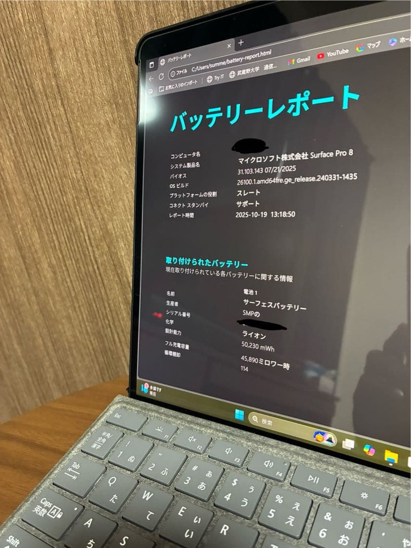 Microsoft Surface Pro 8 本体＋キーボード＋α