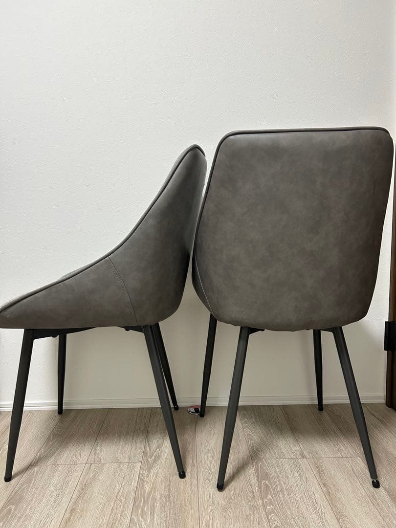 東京インテリア　ダイニングチェア　2脚セット　 FAB/PU if 