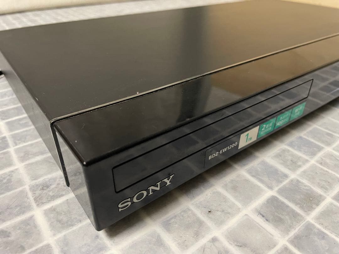 Sony BDZ-EW1200 ブルーレイレコーダー 動作品