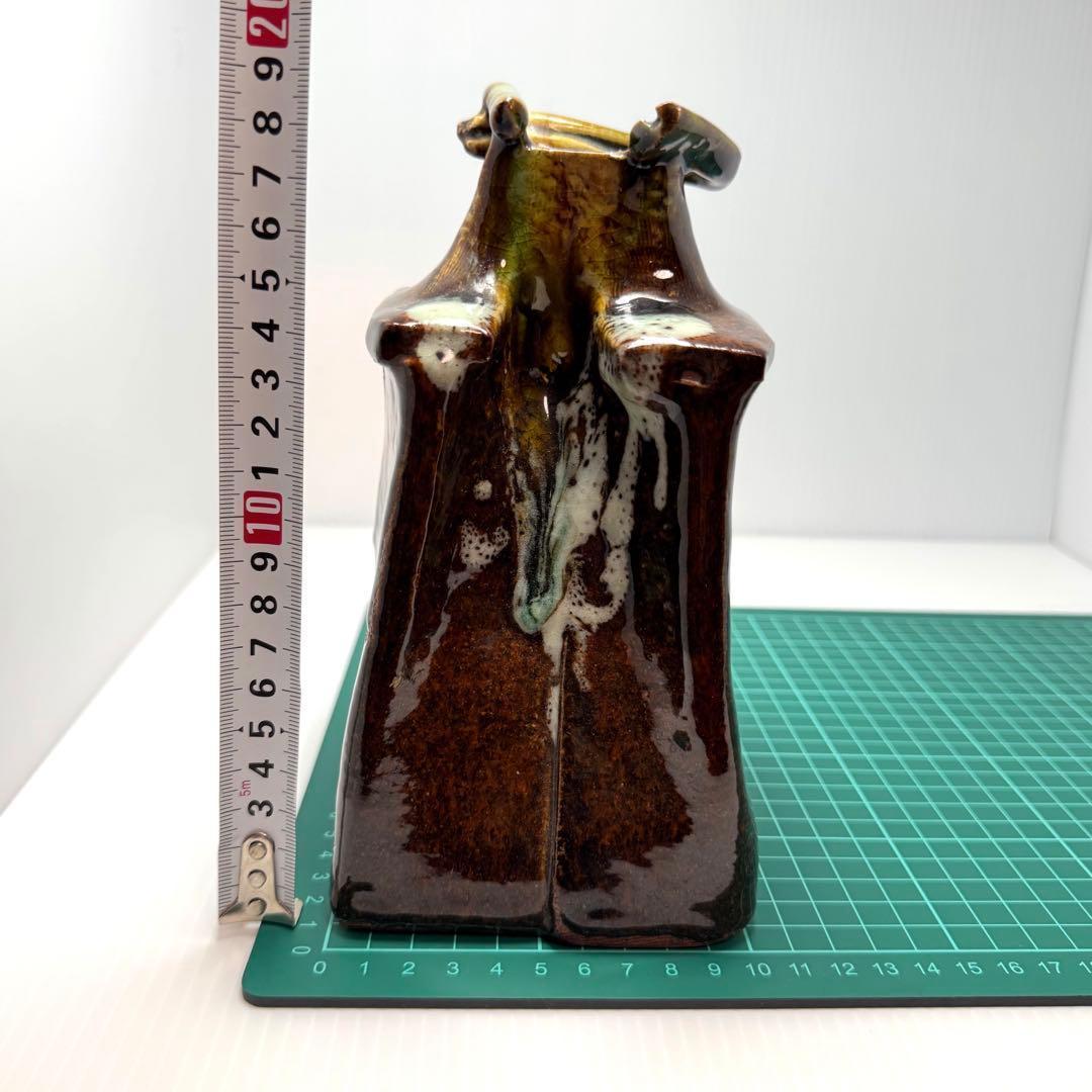 希少 九谷焼 高光一生 花瓶 花器 フラワーベース 伝統工芸 美術品