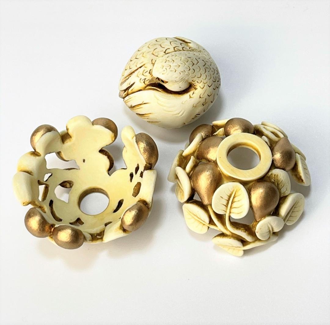 世界1000体限定 アダムバインダー 鳥 ウズラ 彫刻 フィギュア