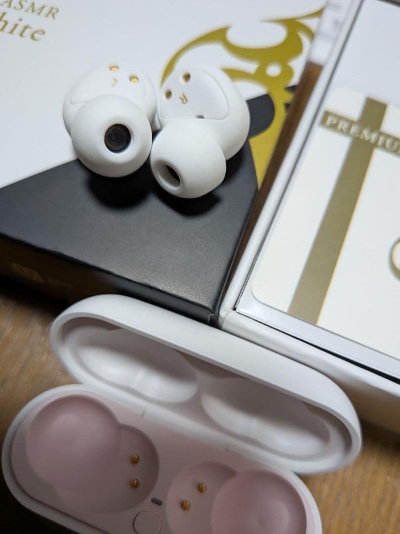 イヤホン ZE500 for ASMR Patra White