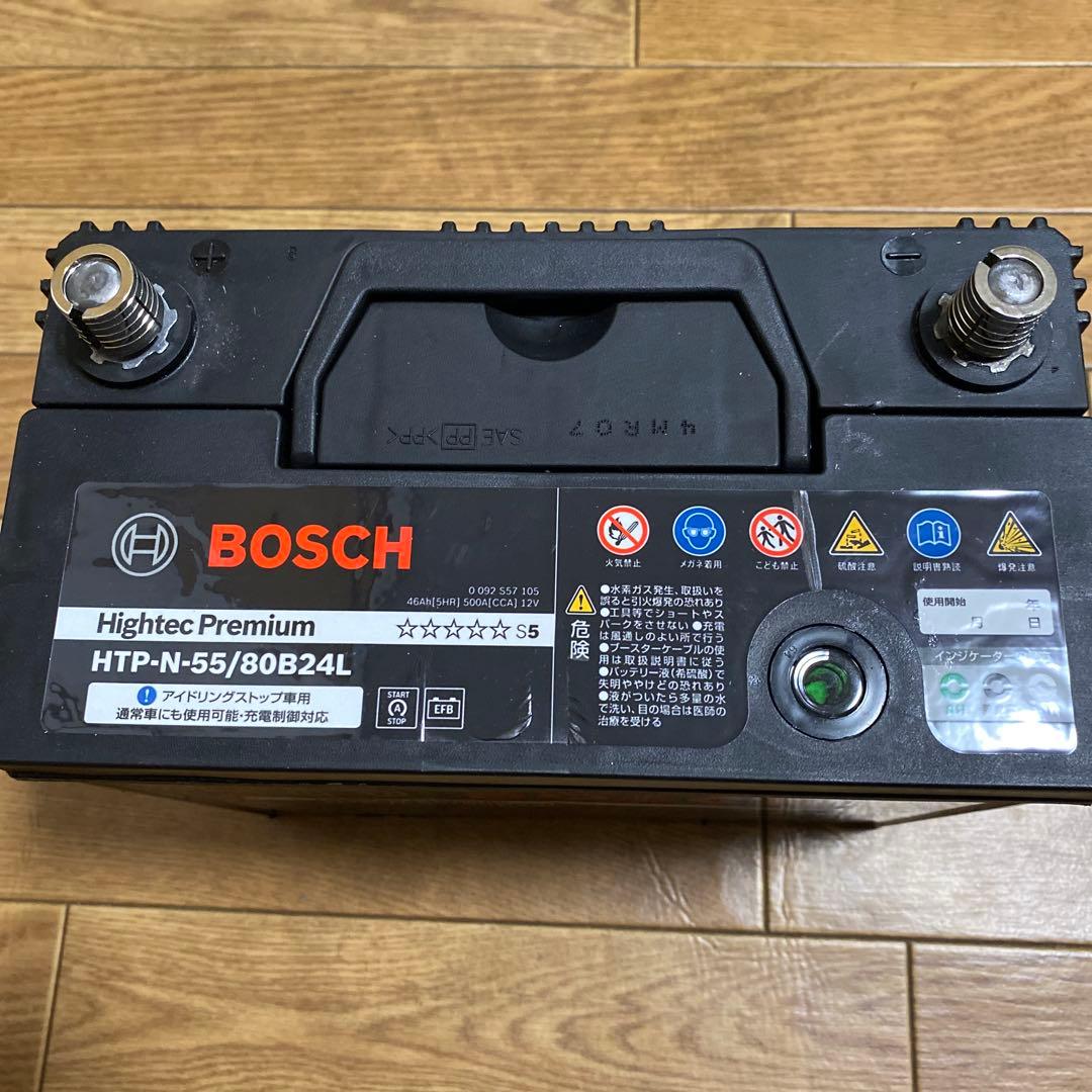 BOSCH 自動車用バッテリー HTP-N-55/80B24L