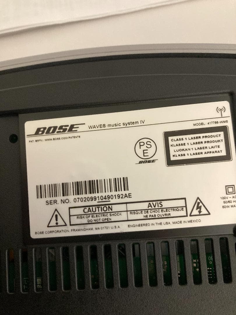 Bose Wave SoundTouch music system IV 訳アリ