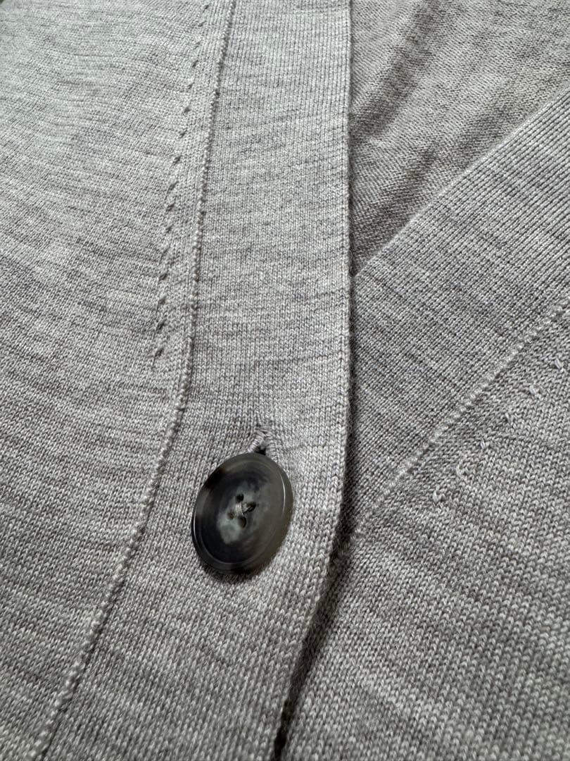 Spick & Span 18G Vネックカーディガン