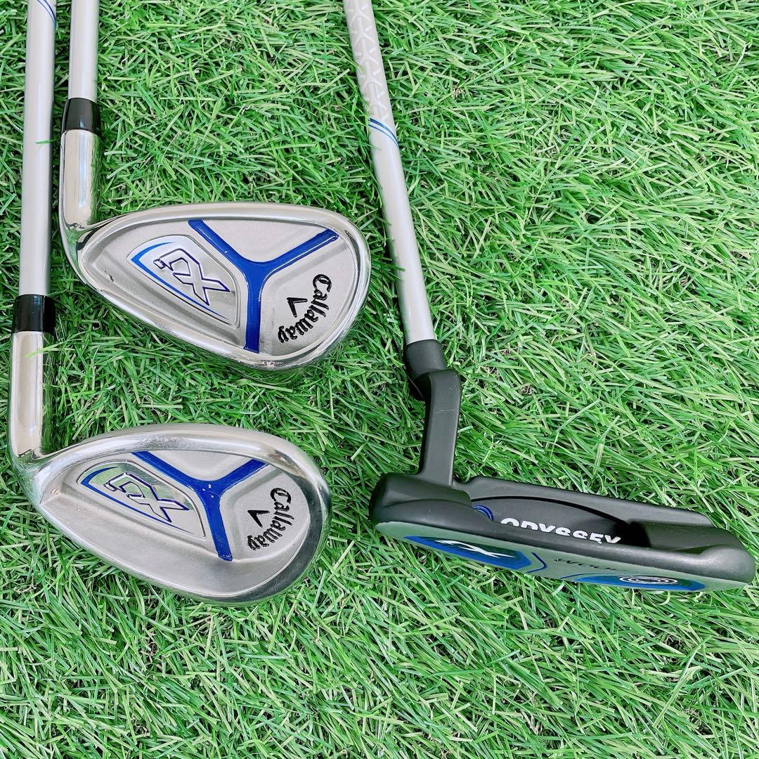 キャロウェイ　Xj ゴルフクラブ　ジュニア　セット　初心者　アイアン　N2095