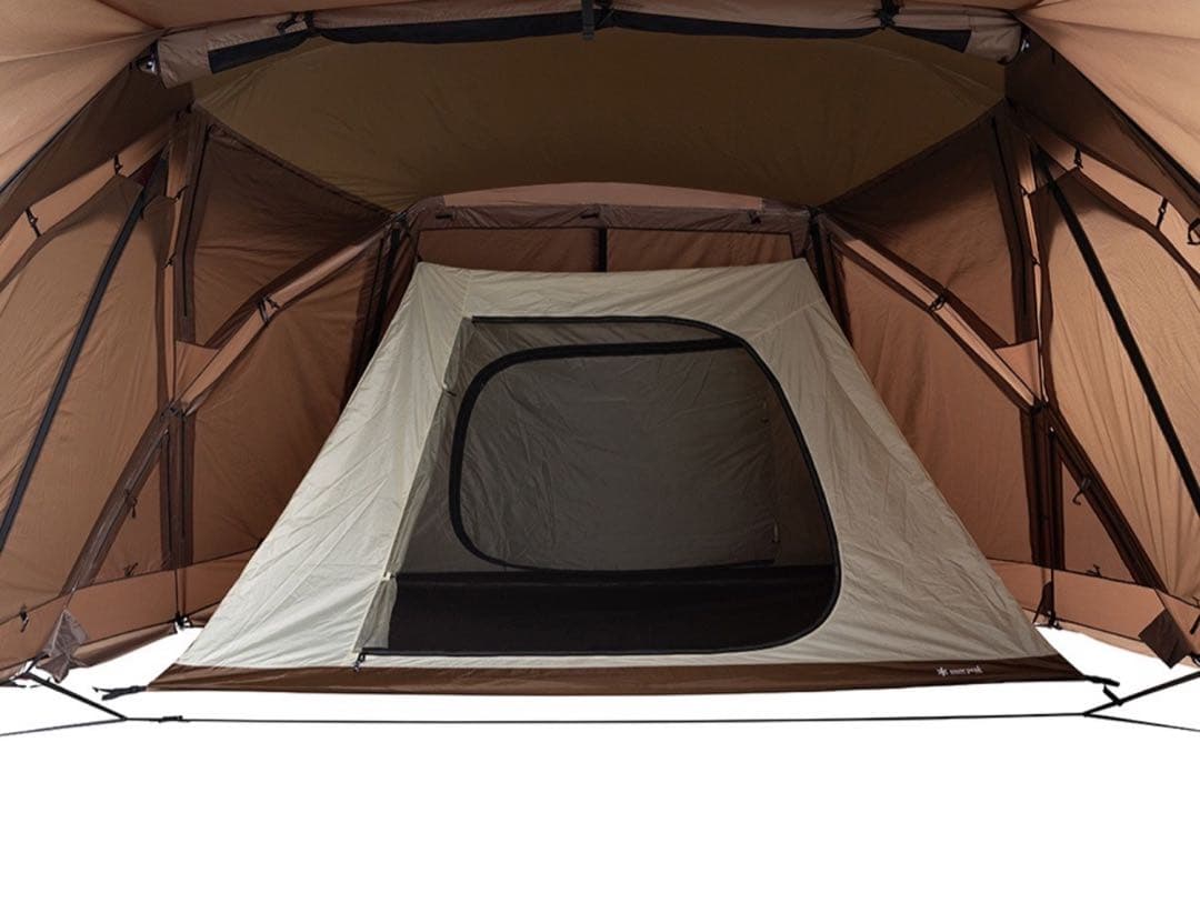 スノーピーク リビングシェル Pro. グレー インナー レッドフレーム セット