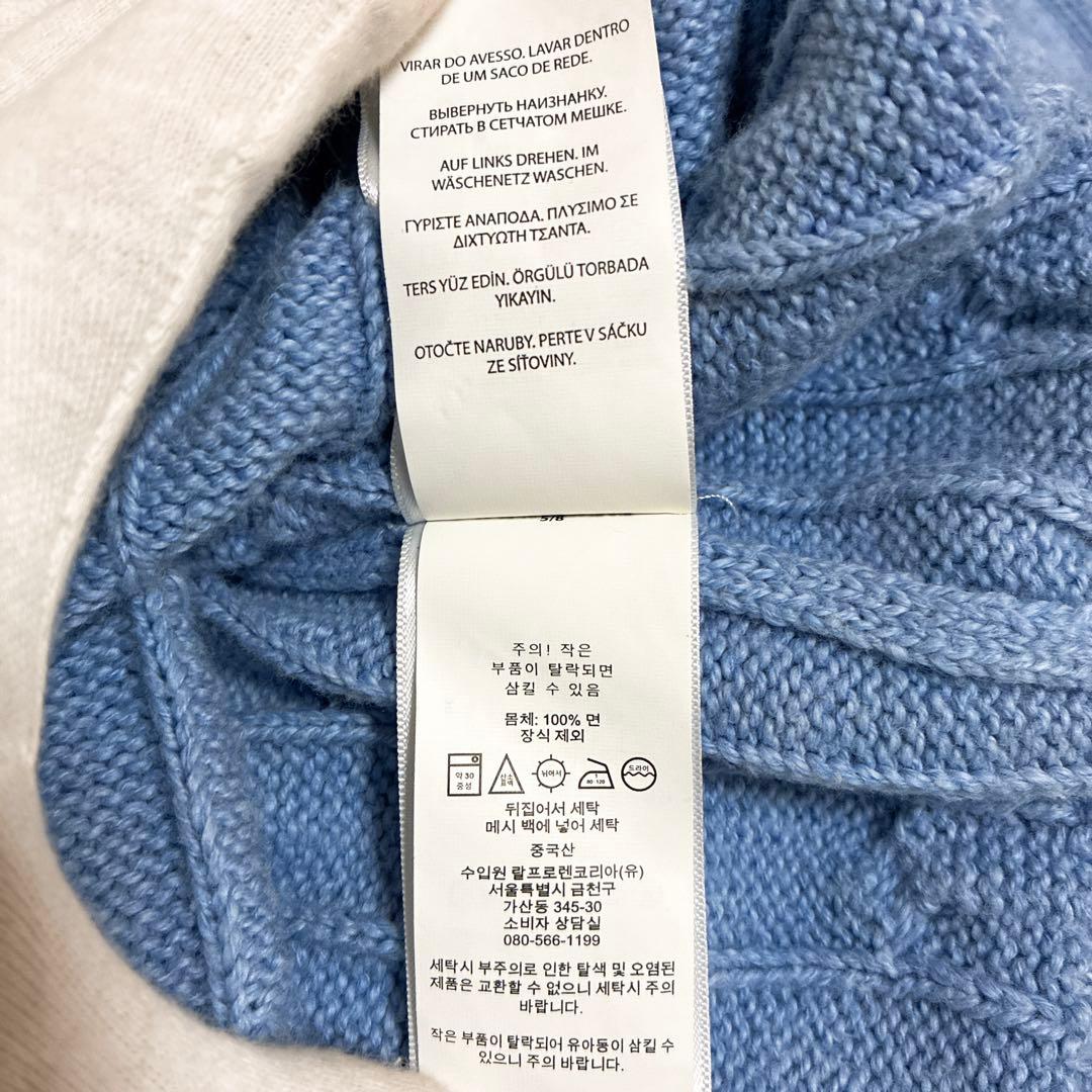 ✨極美品✨2XL✨ポロバイラルフローレン　ケーブルニット編み　ビッグセーター