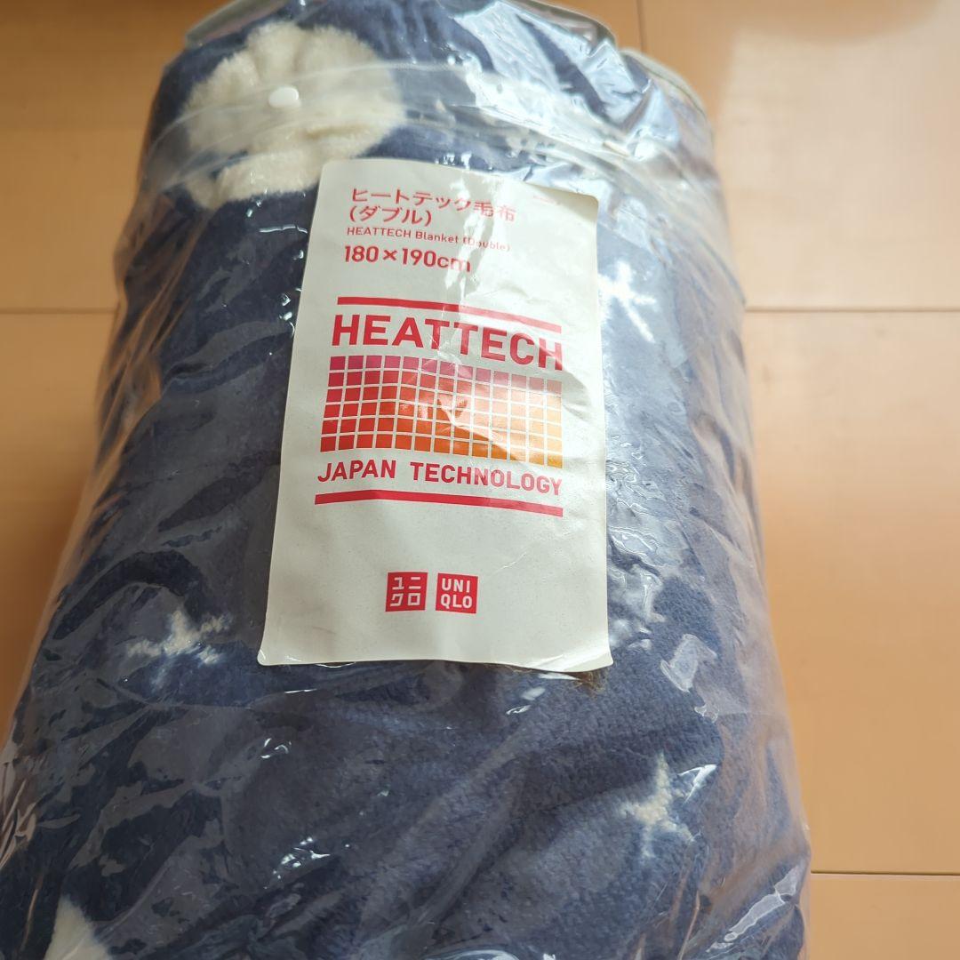 感謝価格一品　UNIQLOスヌーピーヒートテック毛布ダブル　ラスト現品限り