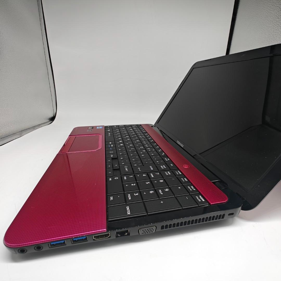 【東芝】T552 高速i7 SSD256GB 8GB ピンク ノートPC