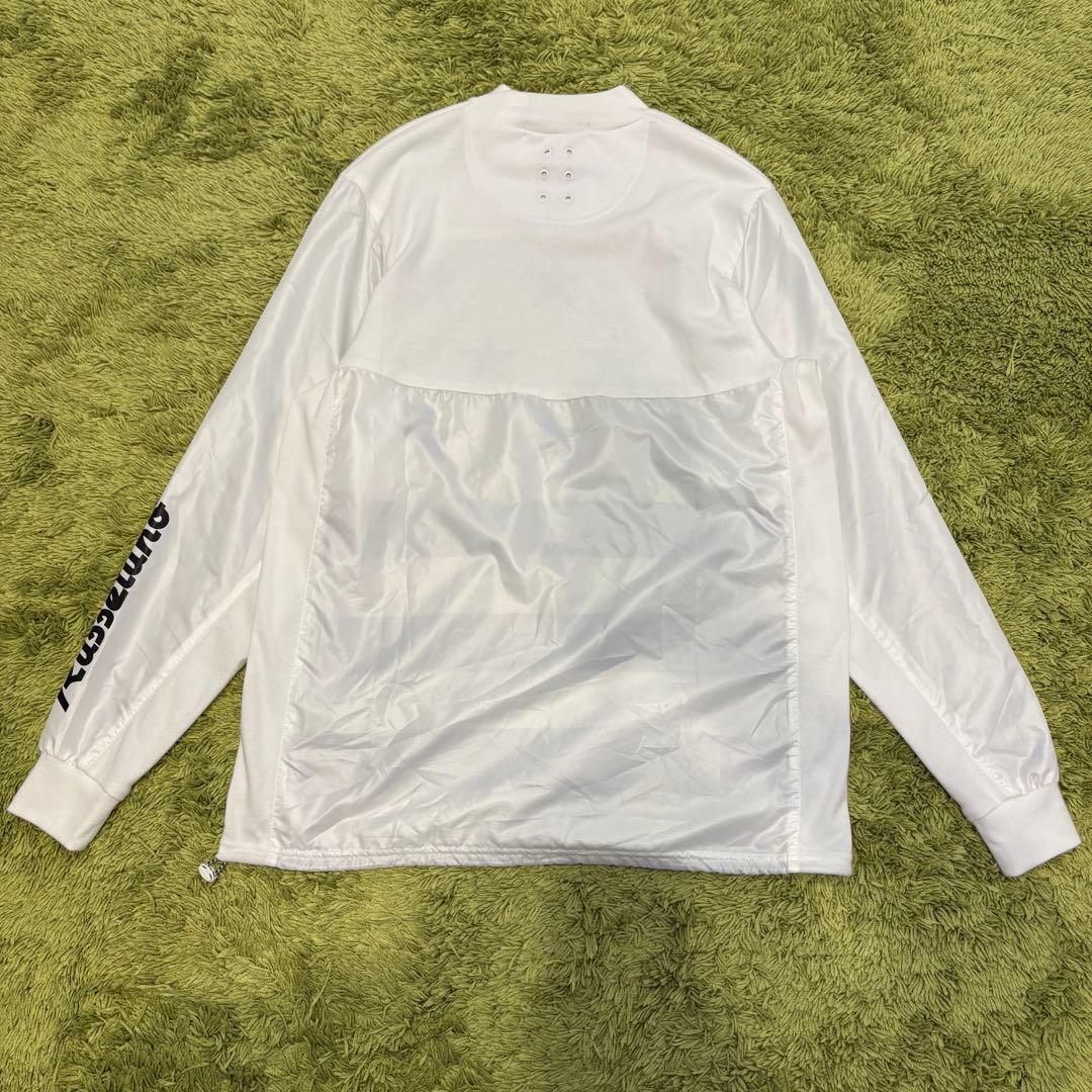 RUSSELUNO ラッセルノ 長袖モックネック ナイロン切替 長袖Tシャツ 5