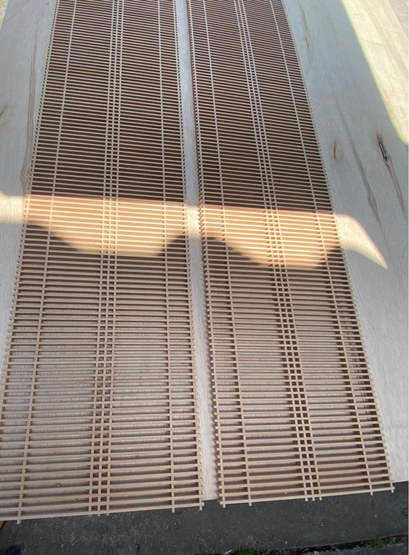 欄間組子2枚1組