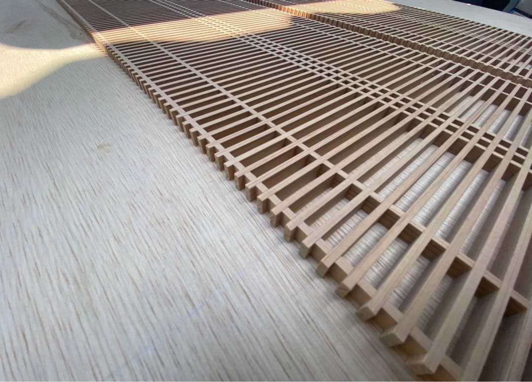 欄間組子2枚1組