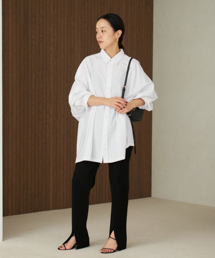 【美品】Plage Light OX Poncho シャツ 25AW完売品