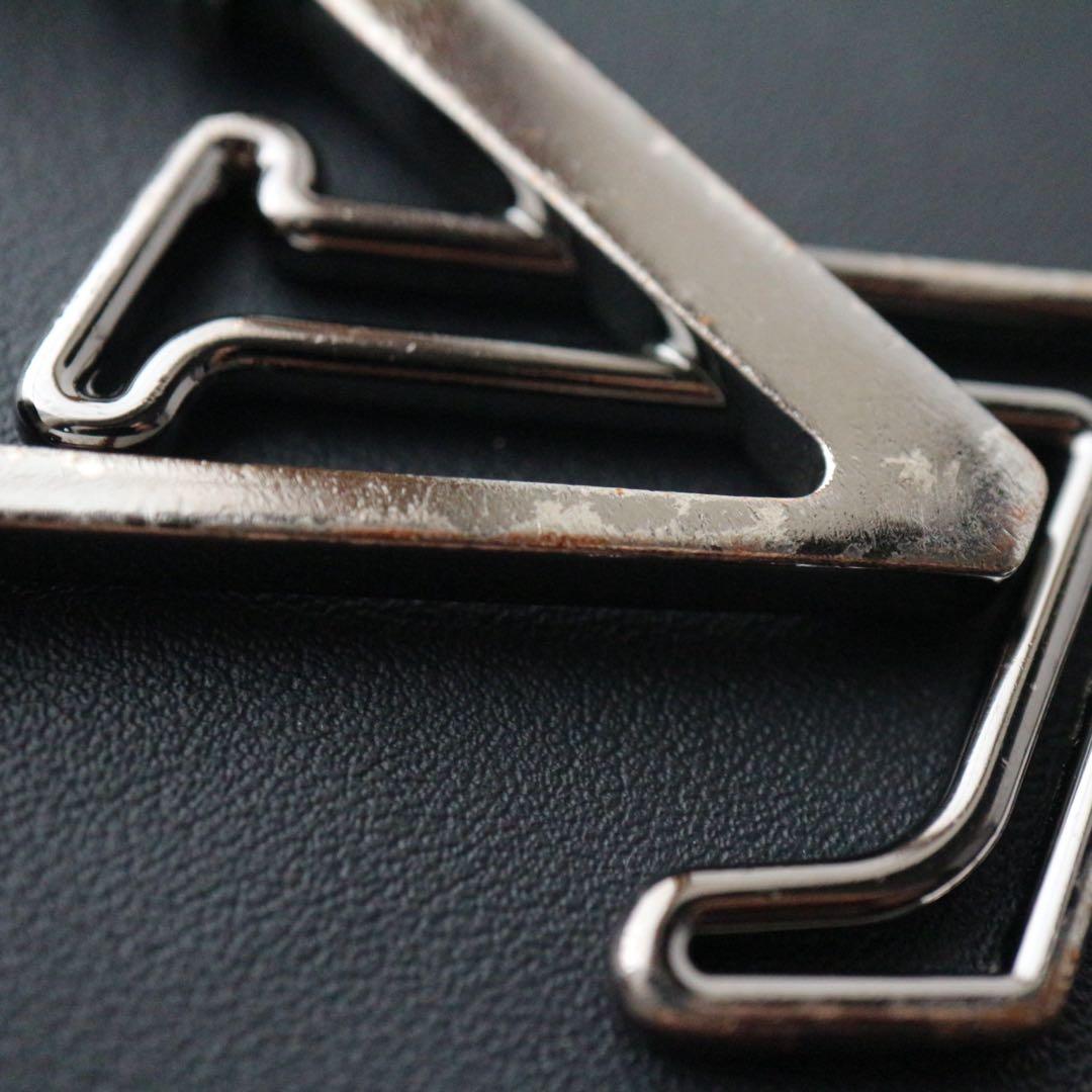 【中古】LOUIS VUITTON キーホルダーシルバーカラーM80217