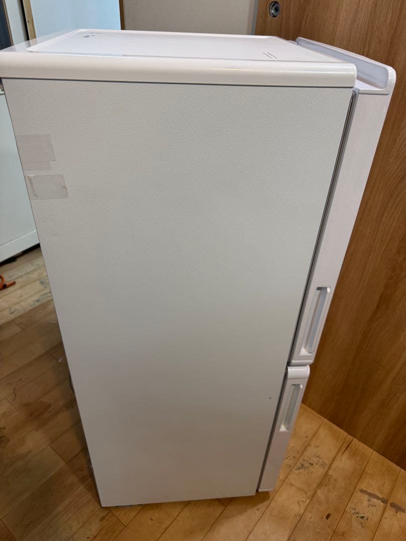 JR-NF148B-W トップフリーザー冷蔵庫 ライトピンク ホワイト