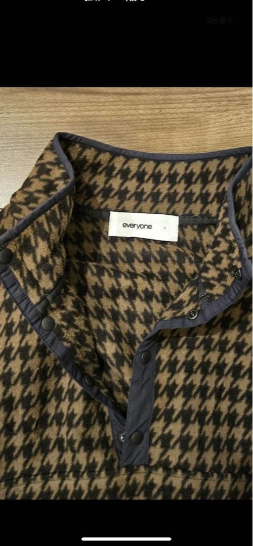 everyoneフリース　ブラウン