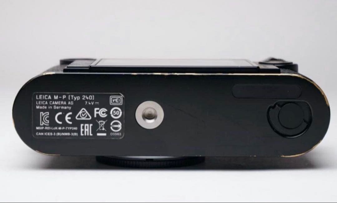 leica m-p typ240ブラックペイント オプション多数 今年点検済み