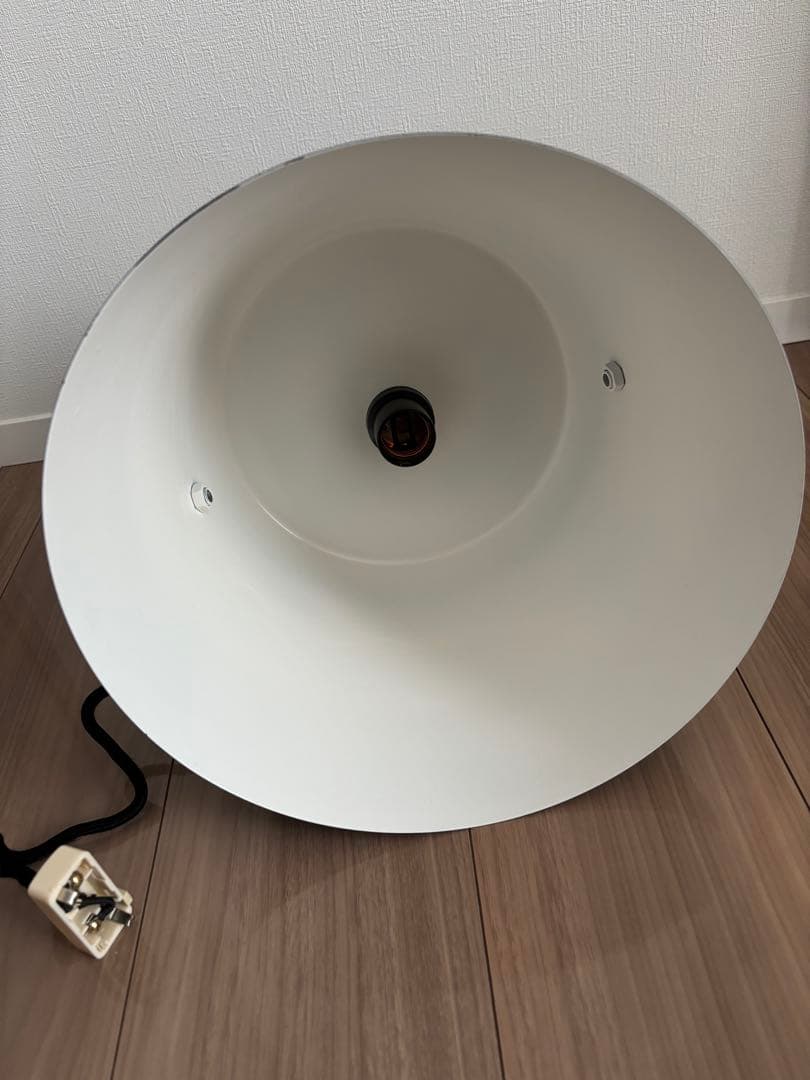 関家具　ヴィンテージ　レトロ　ペンダントライト　リフレクションコード　ブラック