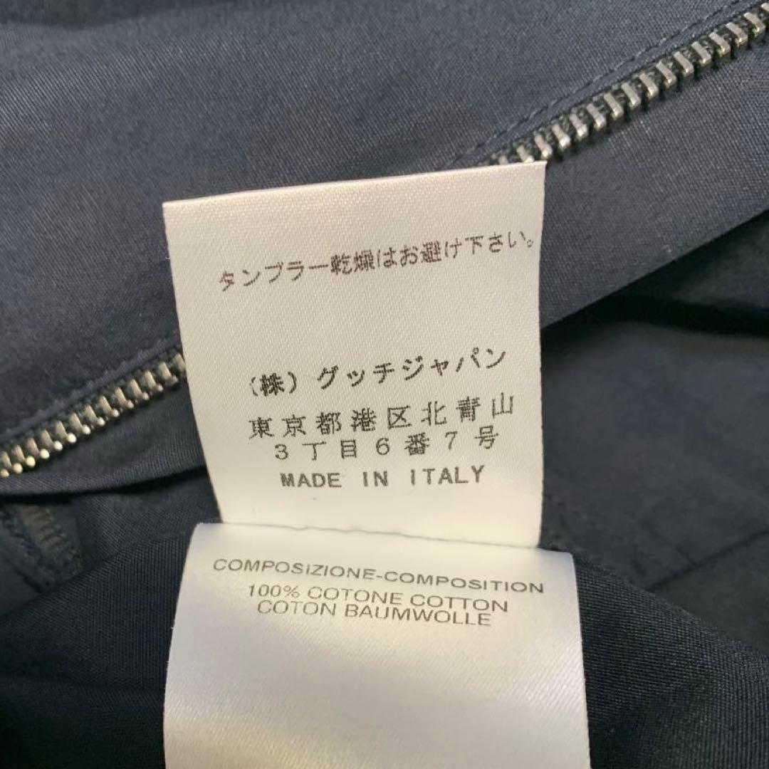 GUCCI グッチ　レディース　シャツ　黒　ブラック　サイズM 38