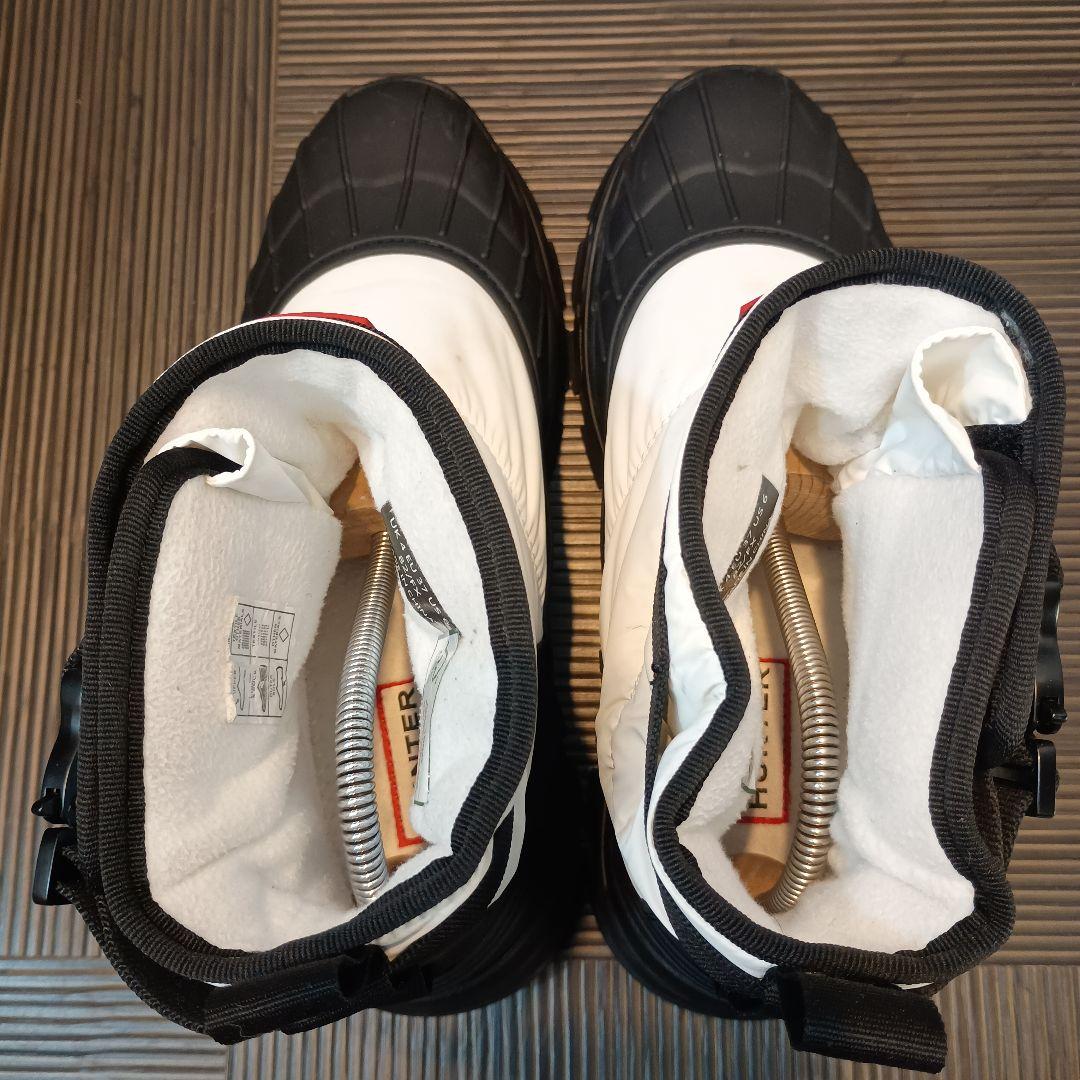 HUNTER ハンター イントレピッド バックル ショート スノーブーツ 23