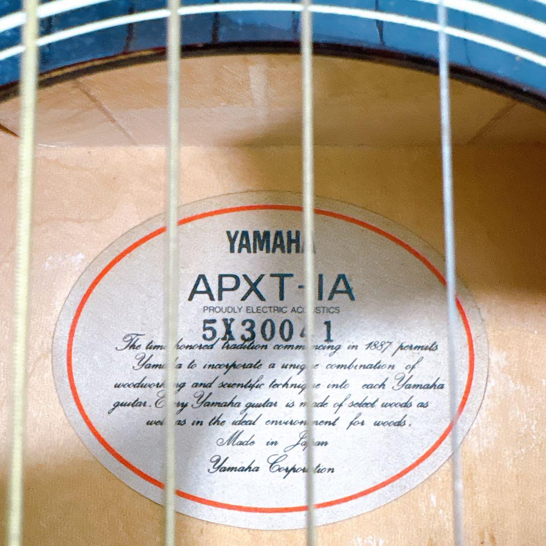 【美品】YAMAHA ヤマハ アコースティックギター APXT-IA エレアコ