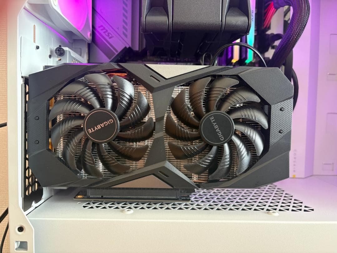 GIGABYTE GEFORCE GTX 1660 OC 6G 動作確認済