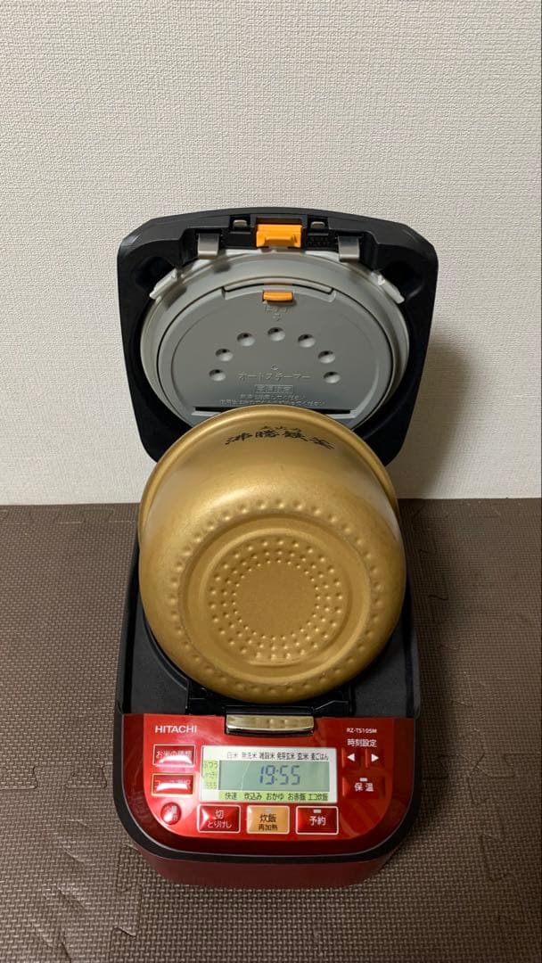 HITACHI RZ-TS104M 5.5合炊き IHジャー炊飯器 2020年製