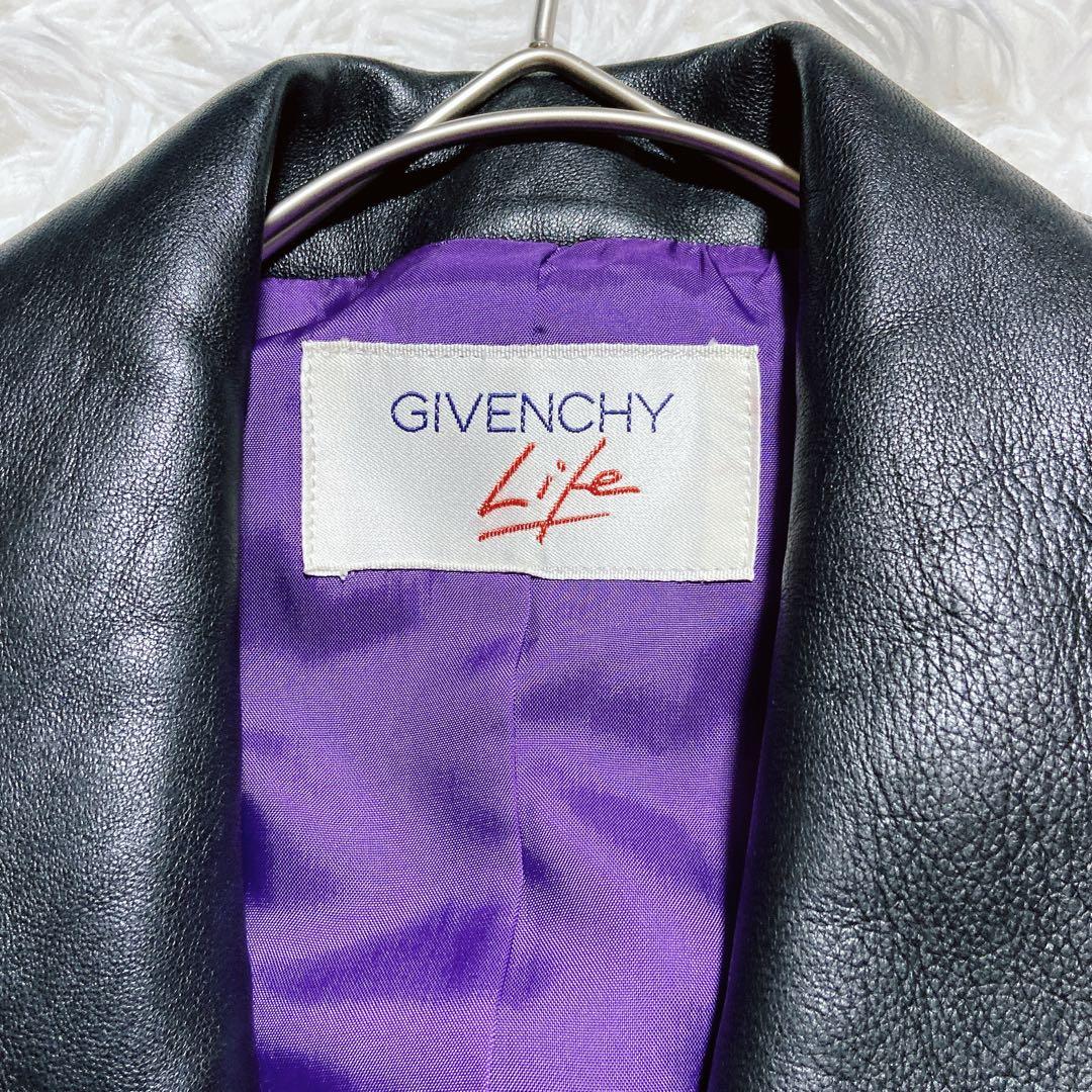 合馬公式アカウント1 ⭐️ジバンシー ライフ　テーラードジャケット　レザー