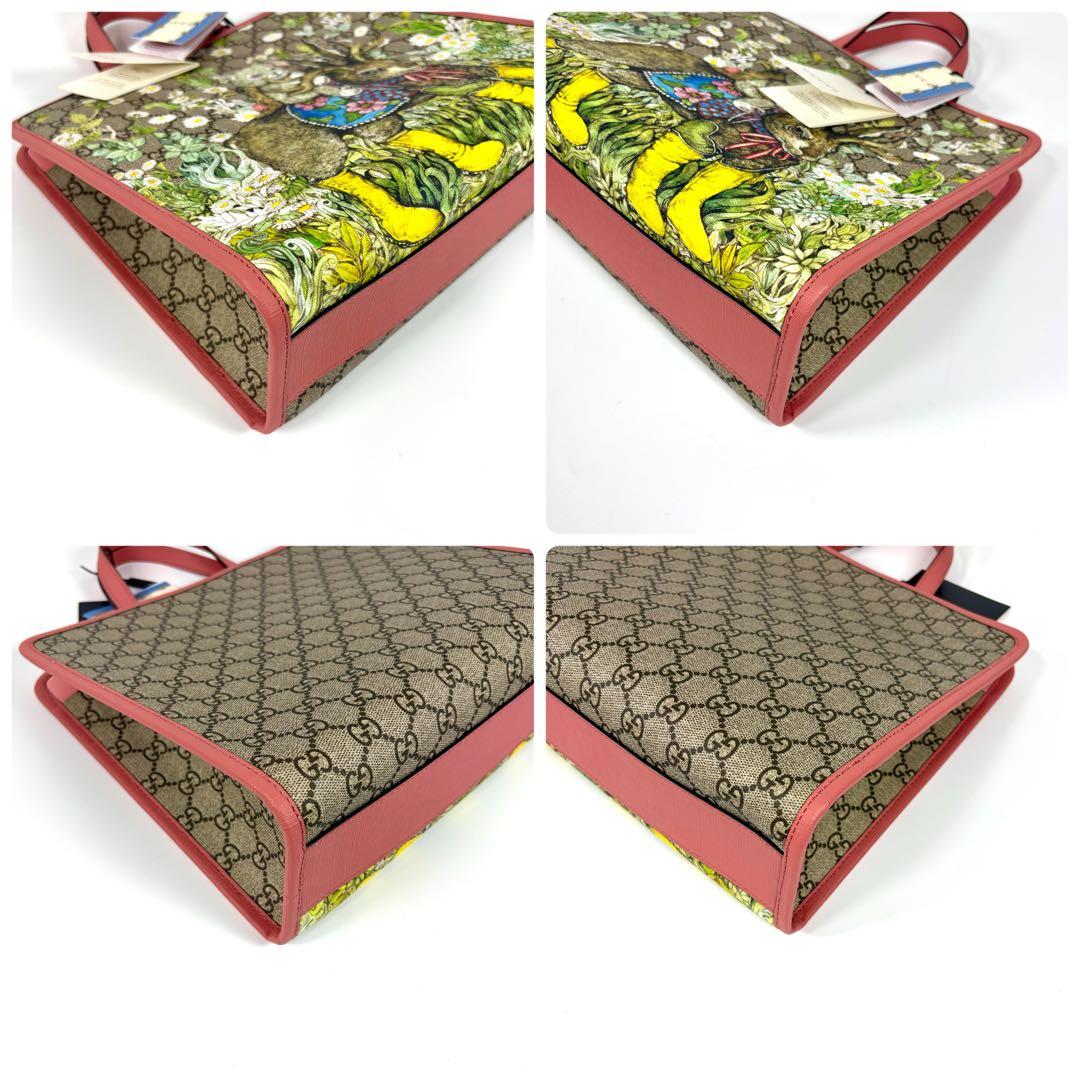 【新品未使用】袋箱付 グッチ ヒグチユウコ ハンドバッグ チルドレンズ gg