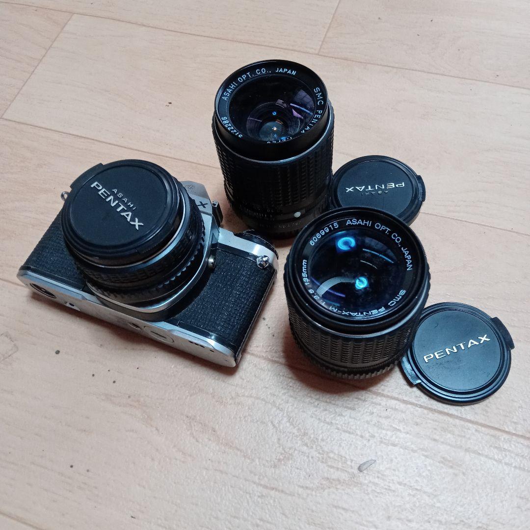 PENTAX ME 一眼レフカメラ レンズ2本セット