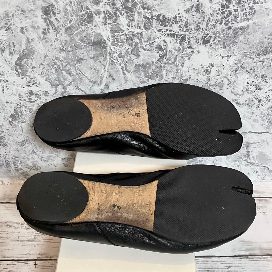 【本物正規品】メゾンマルジェラ　足袋バレエ　タビ 37 ブラック