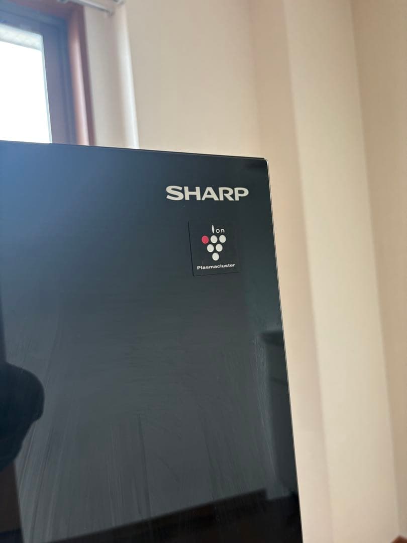 《SHARP》冷蔵庫 SJ-GD15G-B ブラック系 鏡面ドア