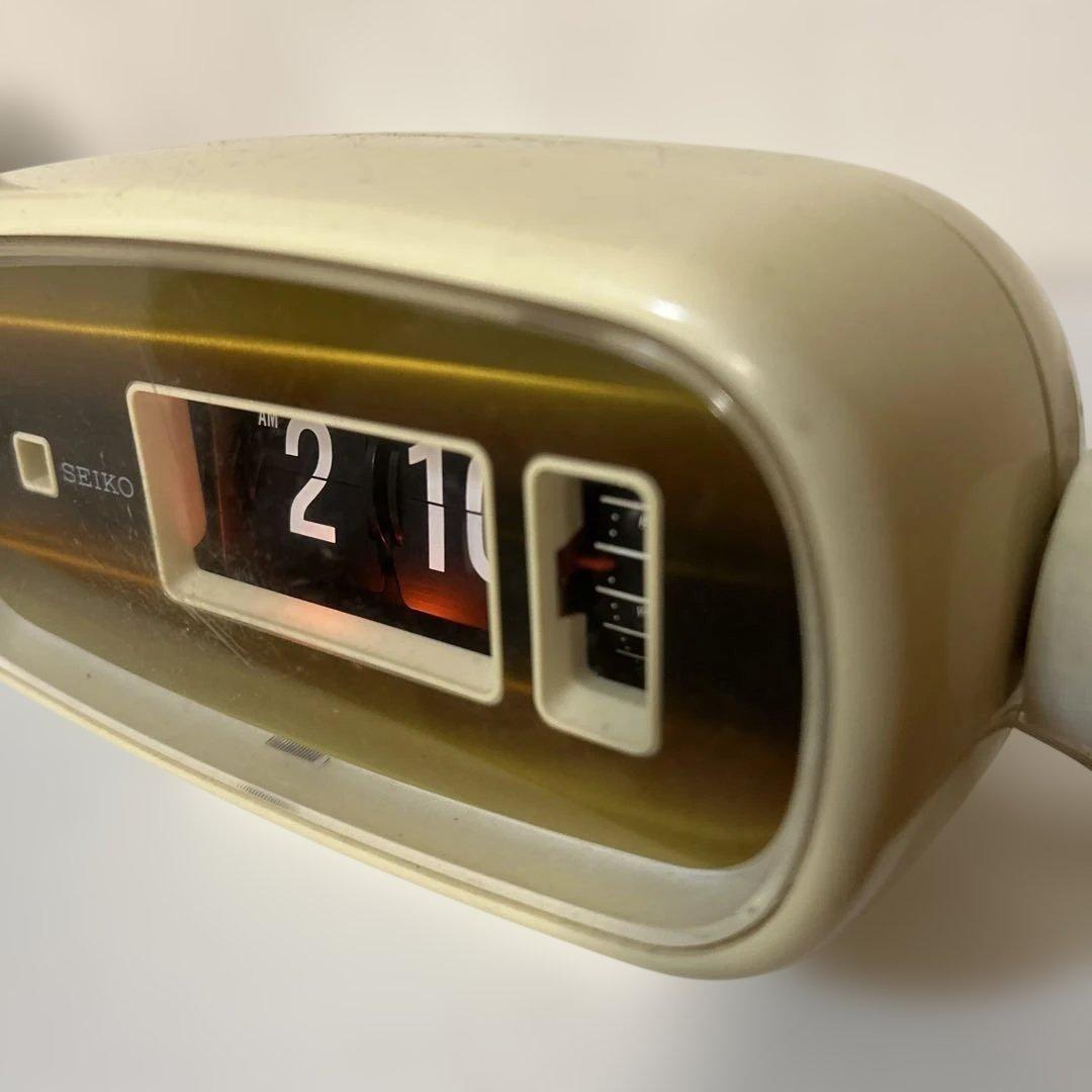 SEIKO セイコー　パタパタ時計　DP619 稼働品 昭和レトロ