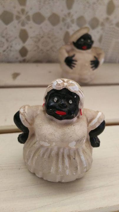 お値下げ中☆貴重！ アンティーク ソルト＆ペッパー入れ