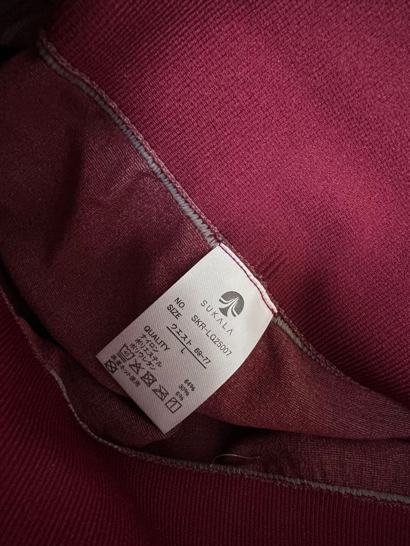 LAVA【SUKALA】シャドーストライプメランジレギンス チャコール M、L