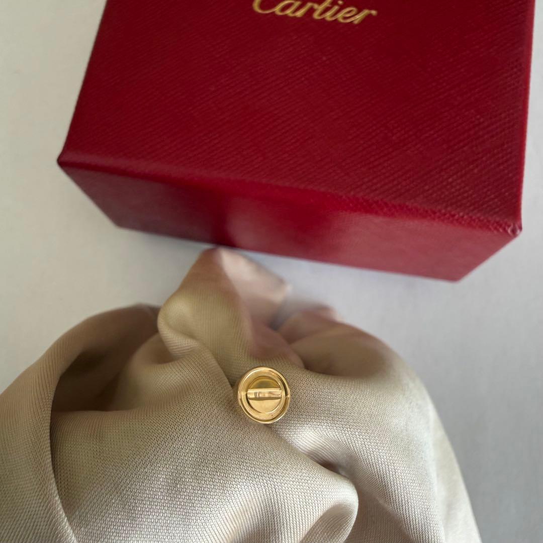Cartierカルティエ LOVE シングルピアス YG（片耳用）