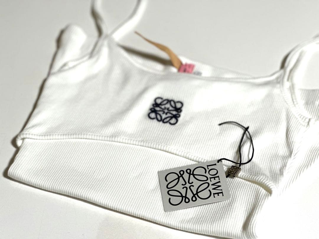 LOEWE アナグラムコットンキャミソール　美品　　　　　更にお値下げします