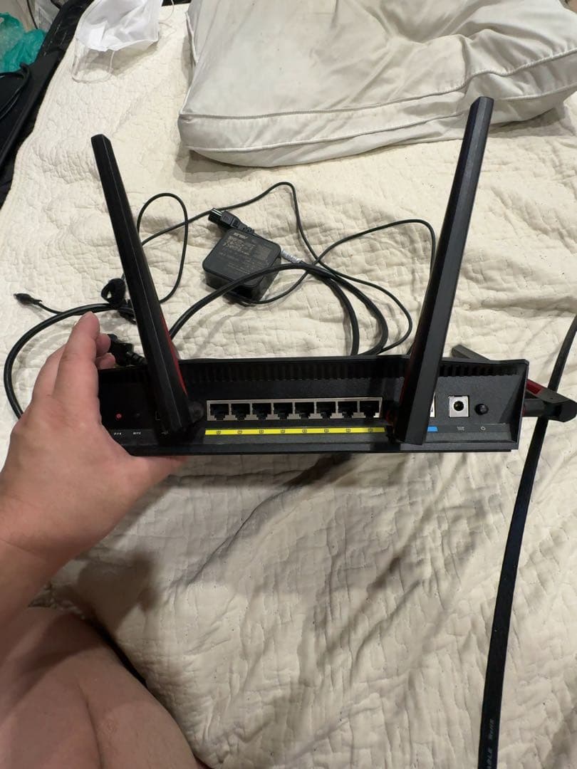 ASUS Wi-Fiルーター RT-AC88U ブラック ゲーミングルーター